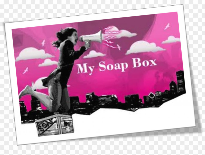 Soap Poster Pink M Soapbox Brand PNG