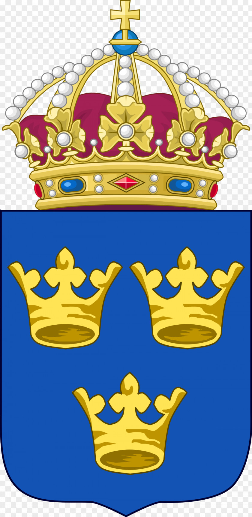 Swedes Coat Of Arms Sweden National Crown PNG