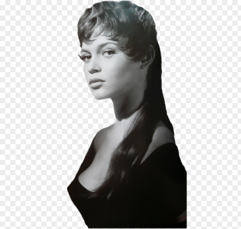 Brigitte Bardot Cosette Harcourt Studio Portrait Black And White Photography PNG