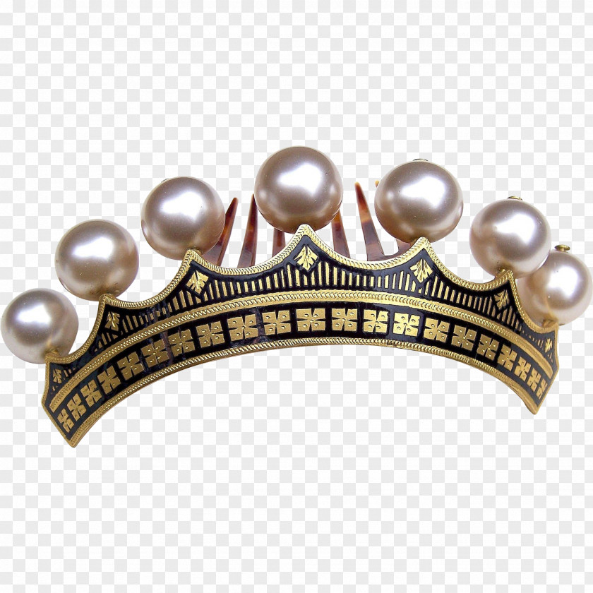 Comb Body Jewellery Clothing Accessories Pearl Material PNG