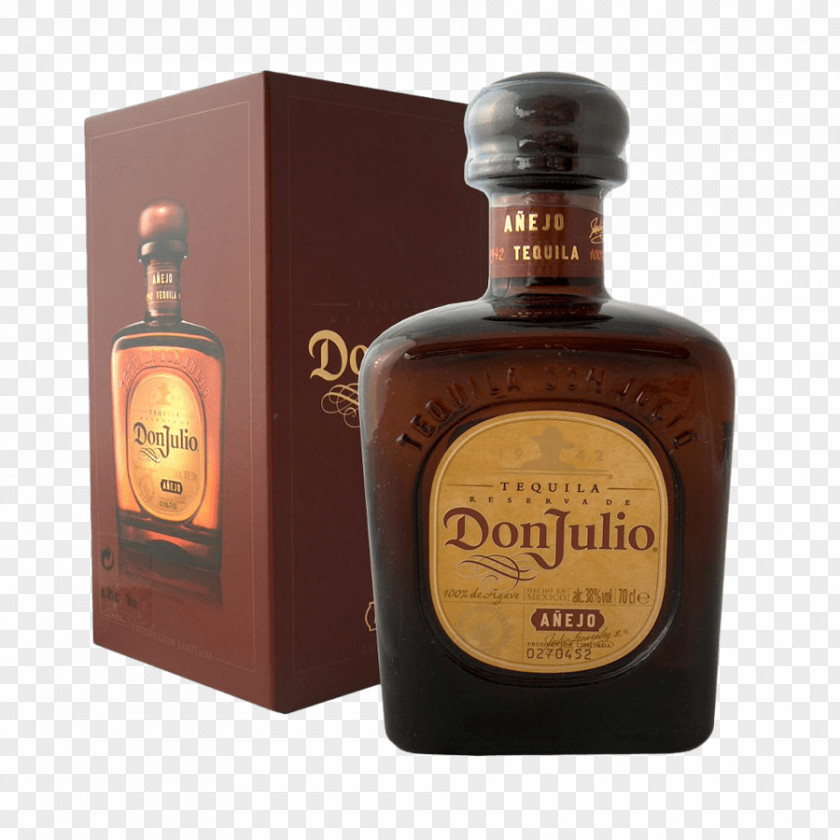 Don Julio Tequila Anejo Liquor 1800 PNG