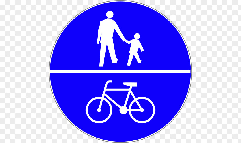 Road Poland Pedestrian Traffic Sign Bicycle PNG
