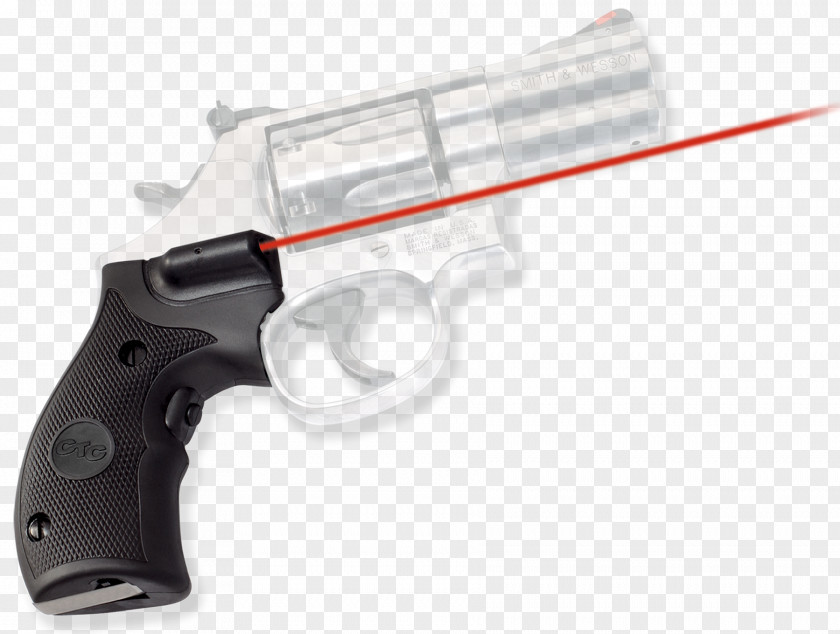 Weapon Trigger Revolver Firearm Smith & Wesson Crimson Trace PNG