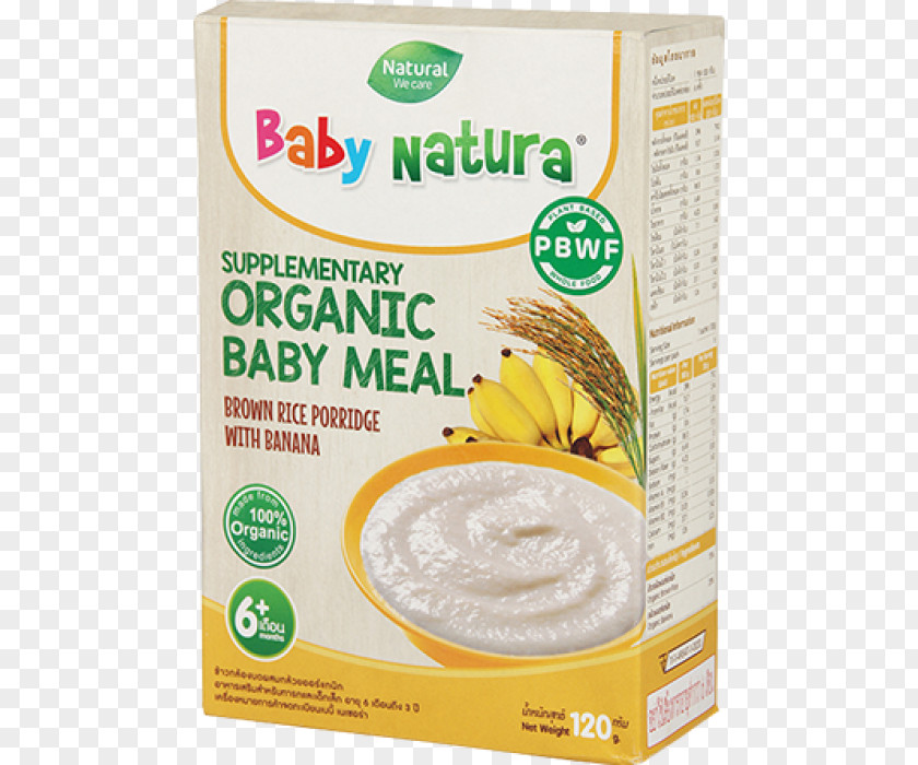 Brown Rice Organic Food Milk Congee Porridge Natural Foods PNG