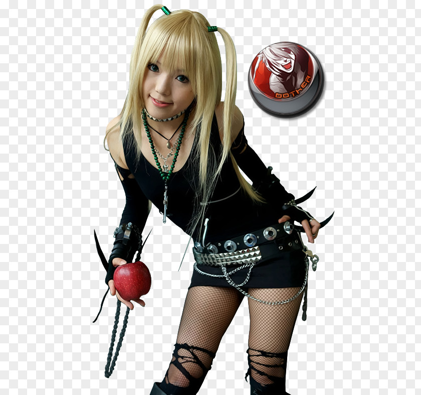 Cosplay Misa Amane Light Yagami Death Note PNG