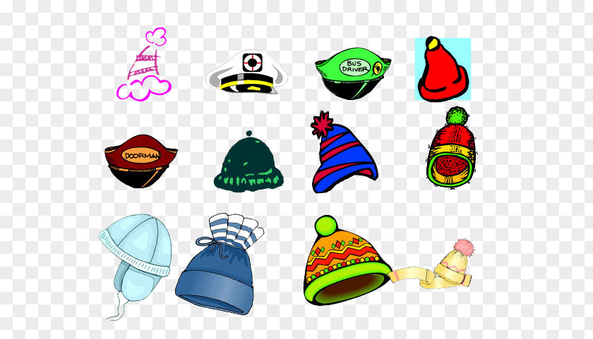 Creative Winter Hat Cap Sombrero PNG