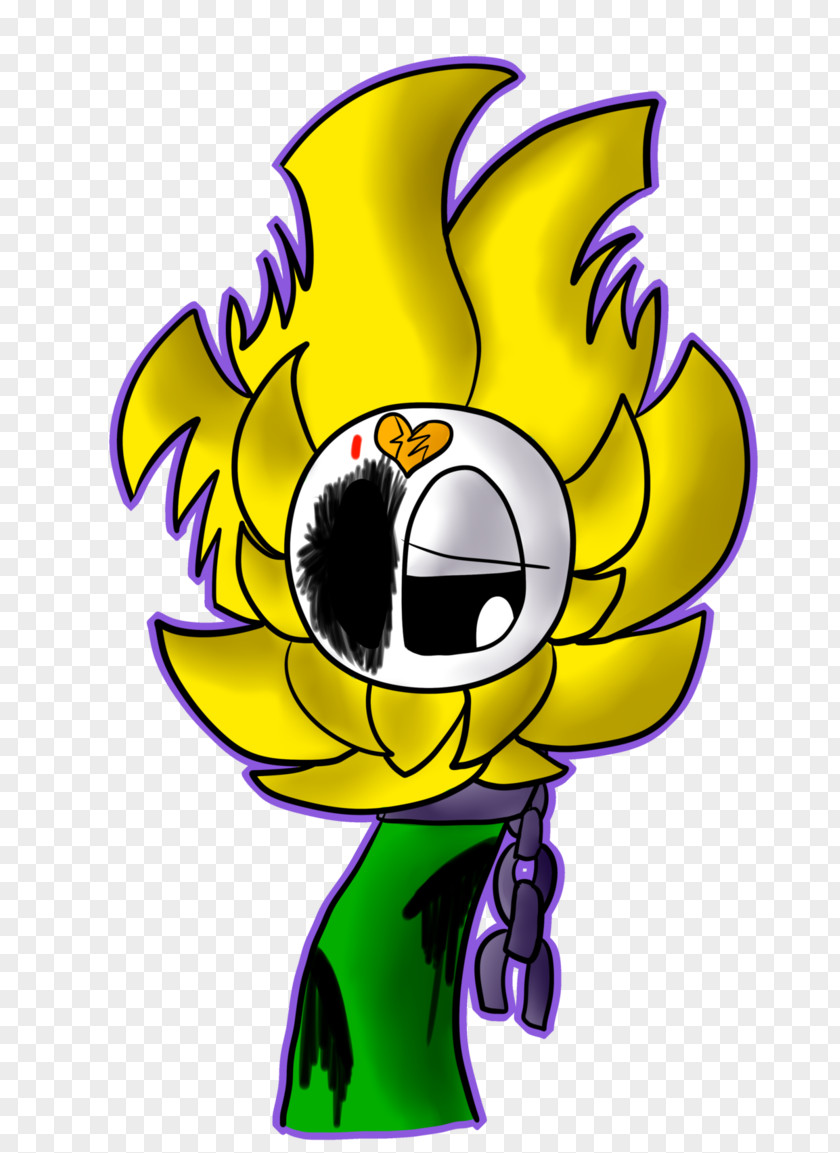 Gaster Vector Clip Art Illustration Cartoon Character Sunflower PNG