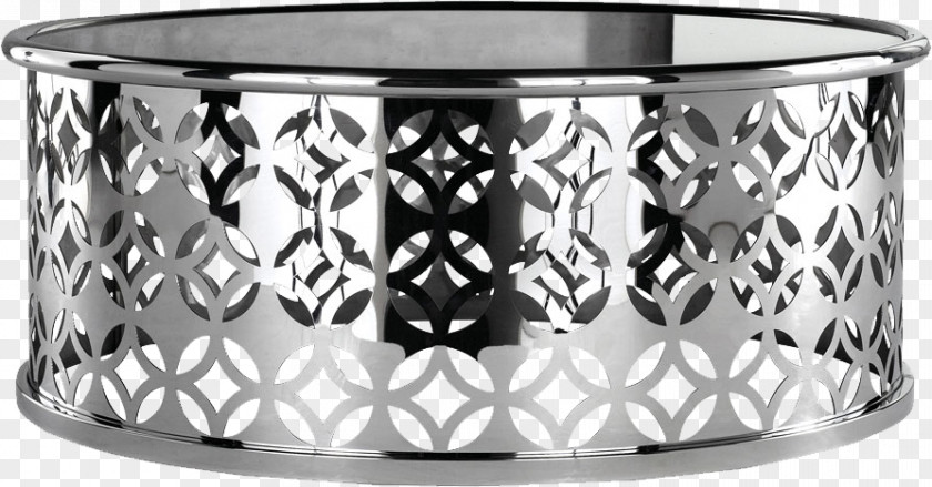 Iron Ring Coffee Table Stainless Steel Furniture PNG