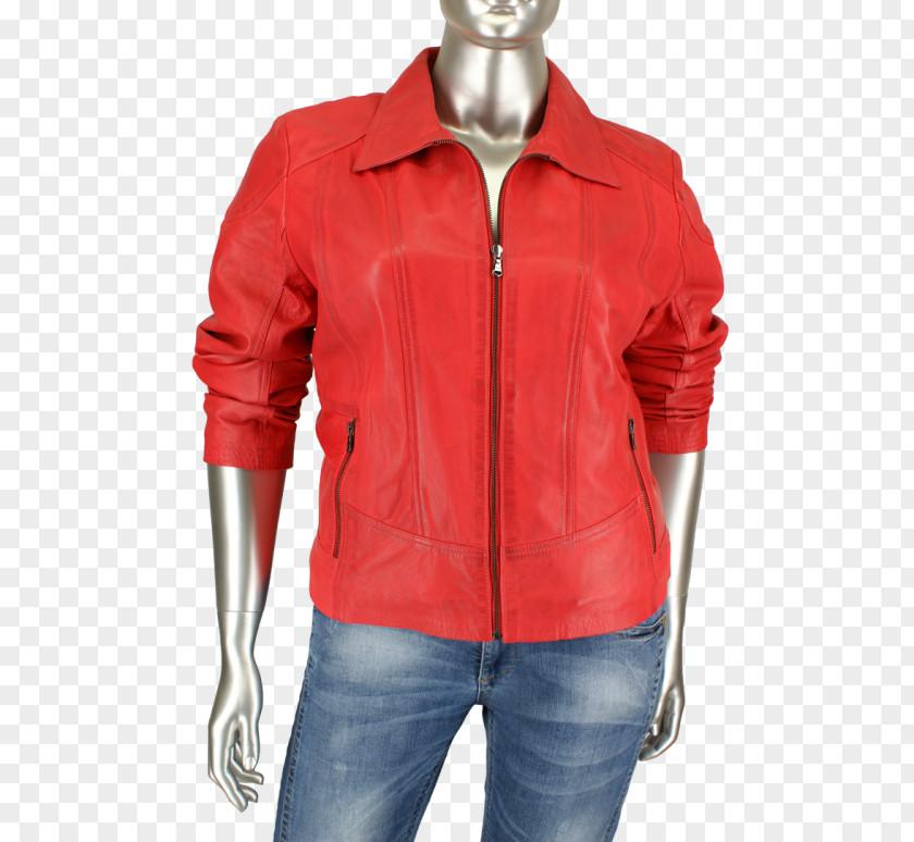 Jacket Leather Pocket Zipper Hood PNG