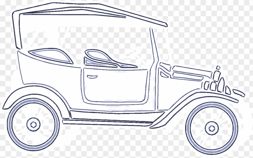 Land Vehicle Car Vintage Drawing PNG