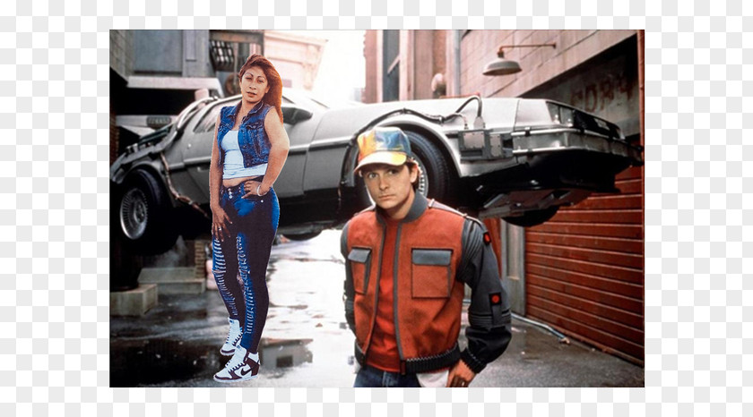 Marty McFly Dr. Emmett Brown Back To The Future Nike Mag Film PNG