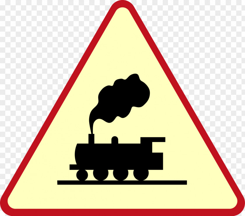 Train Rail Transport Traffic Sign Level Crossing PNG