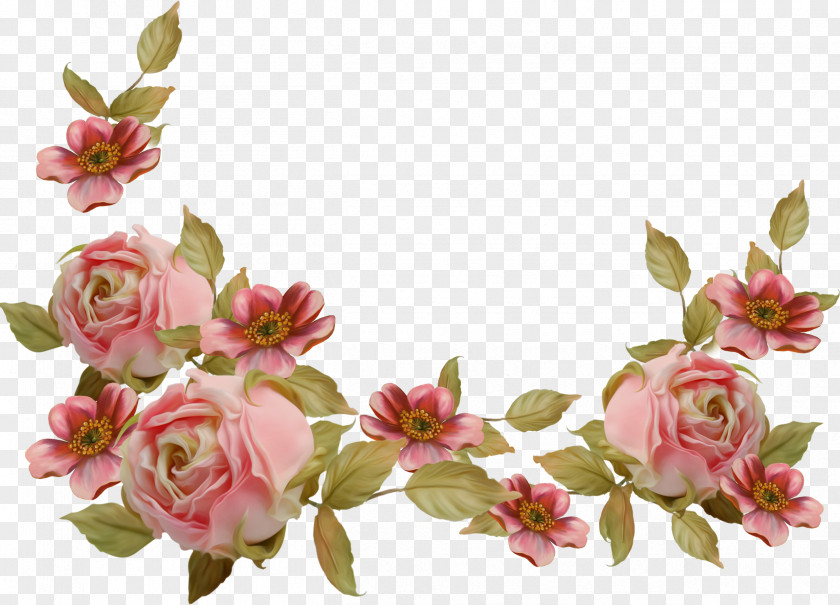 Watercolour Flower Clip Art PNG