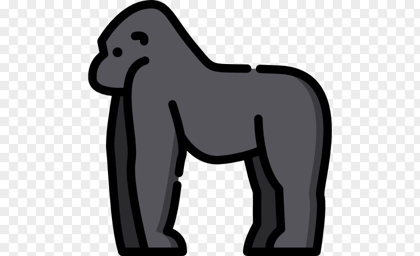 Gorilla Vector Horse Clip Art PNG