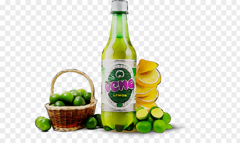 Liqueur Glass Bottle Lime Lemon PNG