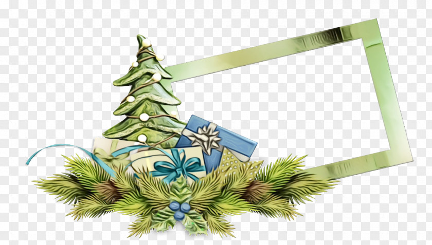 Oregon Pine Christmas Decoration Tree PNG