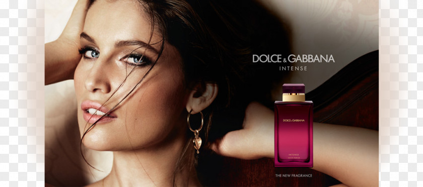 Perfume Laetitia Casta Dolce & Gabbana Light Blue Advertising PNG