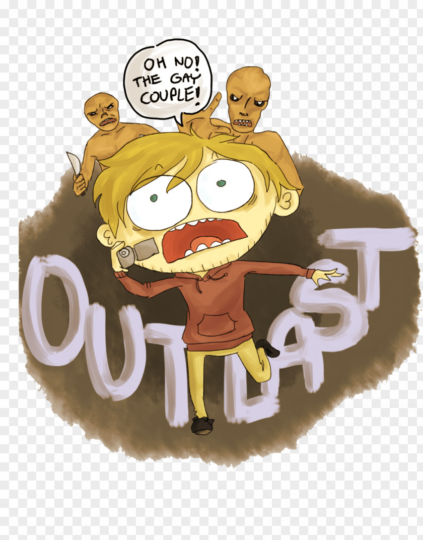 Pewdiepie Outlast YouTube Fan Art Drawing PNG