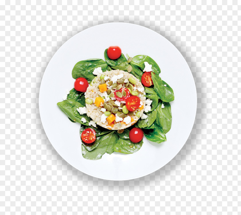 Potato Salad Spinach Vegetarian Cuisine Plate Platter Leaf Vegetable PNG