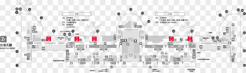 Airport Terminal Haneda 1 Station International Narita 2·3 PNG