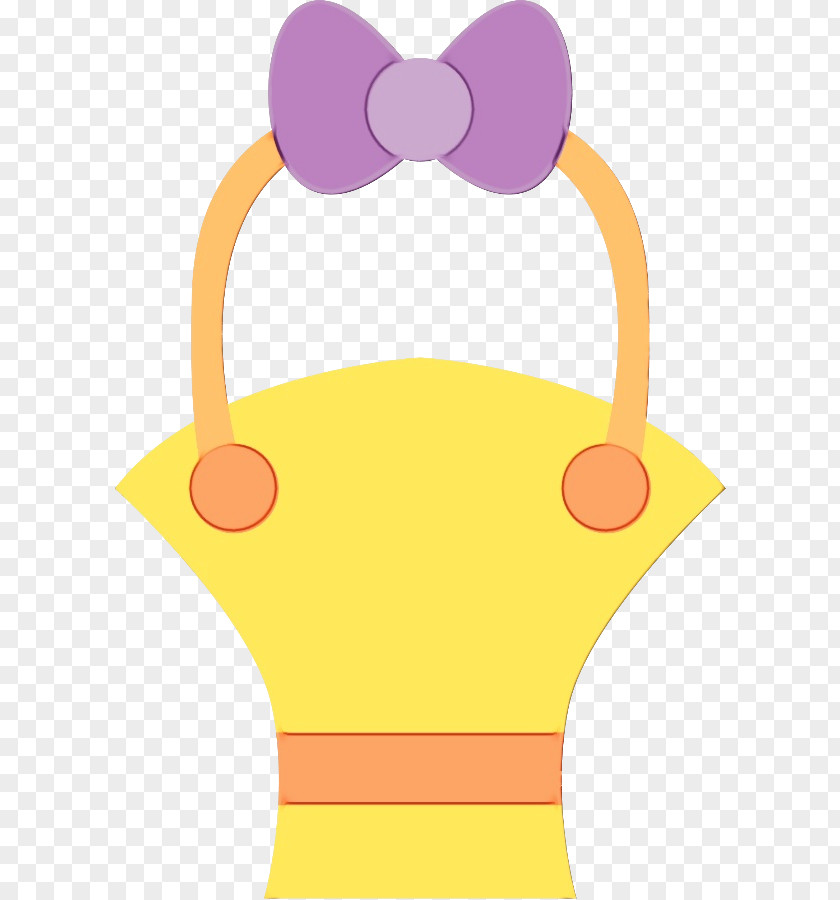 Cartoon Yellow Headgear Pattern Joint PNG