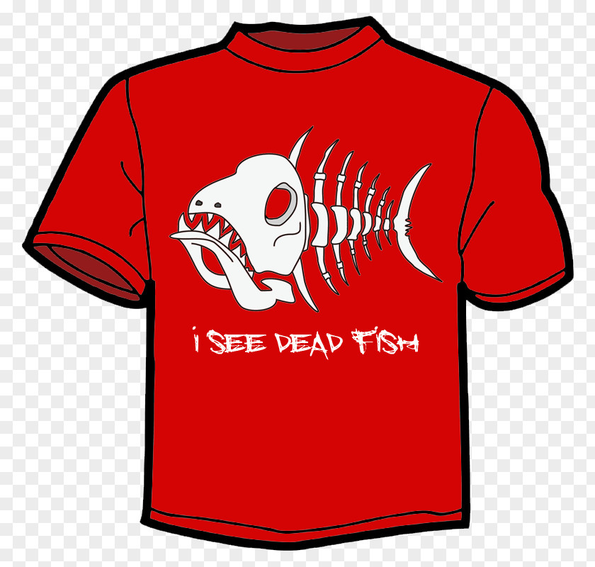 Dead Fish T-shirt Clothing Sleeve Sportswear PNG
