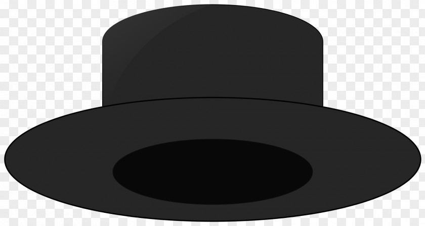 Party Hat Black White PNG