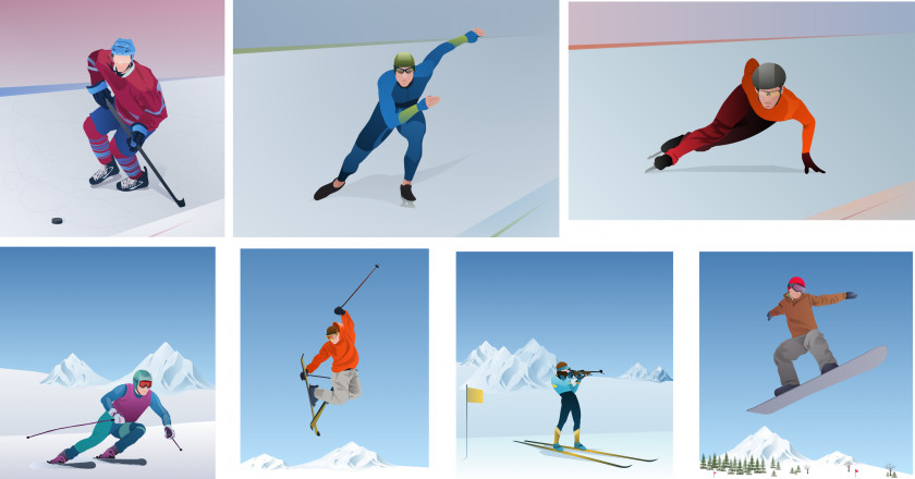 Skiing Winter Olympic Games Sport Alpine Sporting Goods PNG