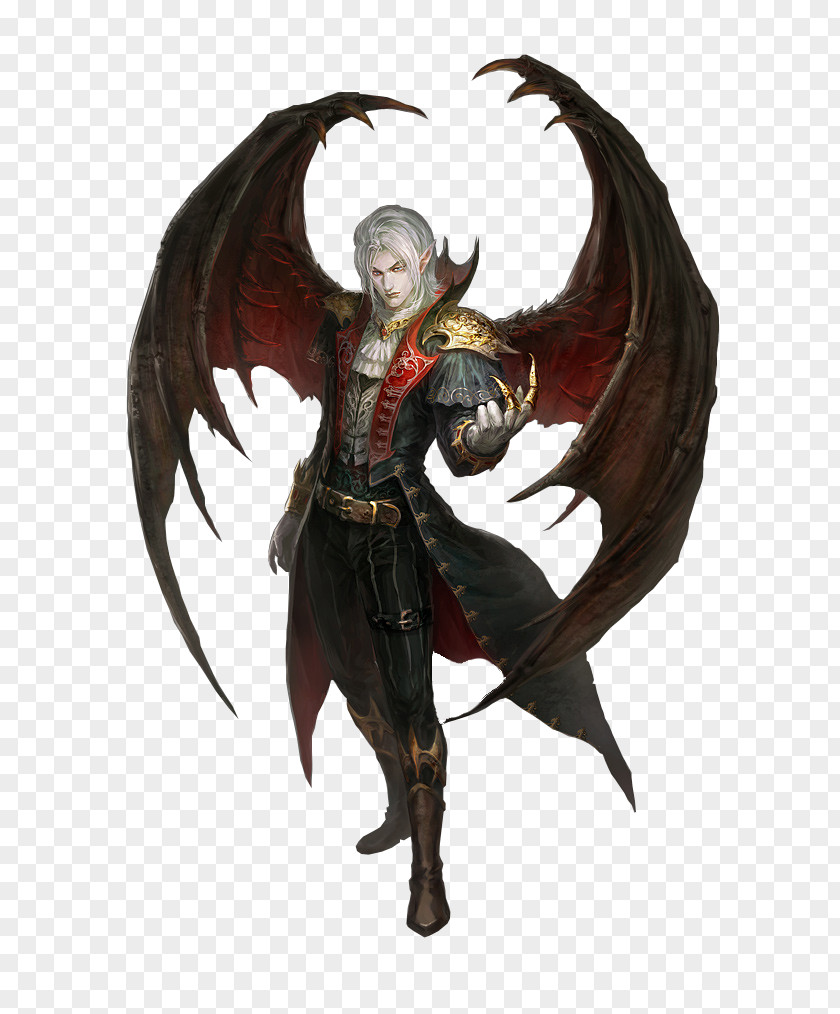 Vampire Concept Art PNG