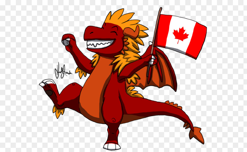 Canada DAy Maple Leaf Animal Clip Art PNG