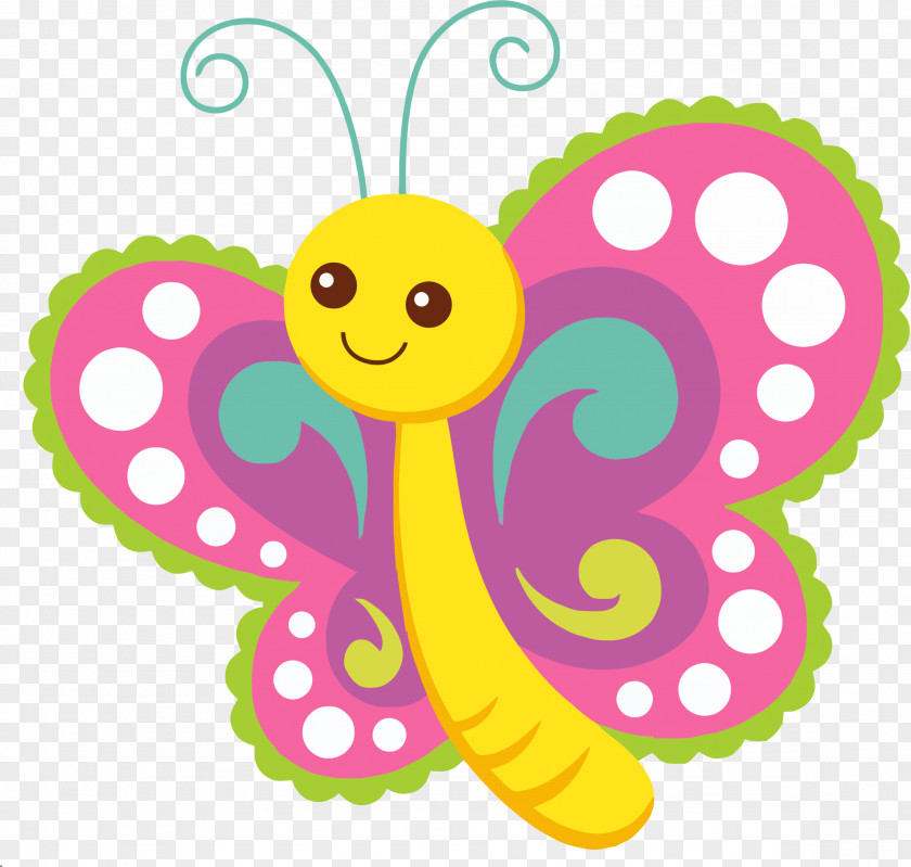 Cute Cartoon Transparent Picture Butterfly Clip Art PNG