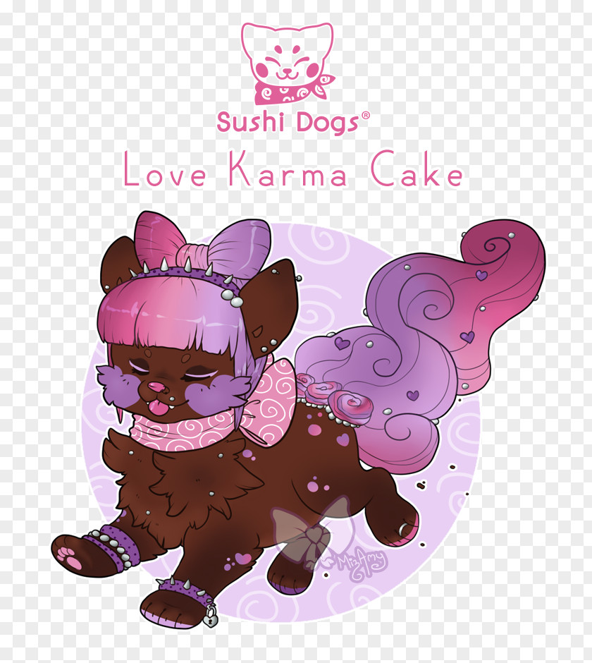 Dog Sushi Cupcake Animal PNG