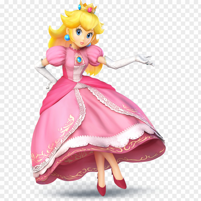 Mario Super Smash Bros. For Nintendo 3DS And Wii U Brawl Melee Princess Peach PNG
