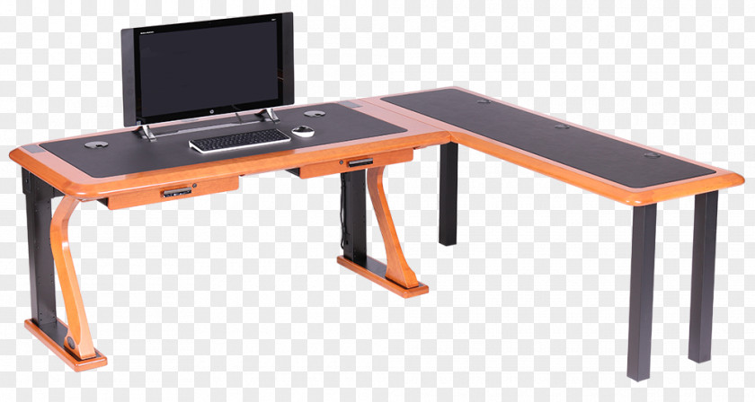 Table Computer Desk Office PNG