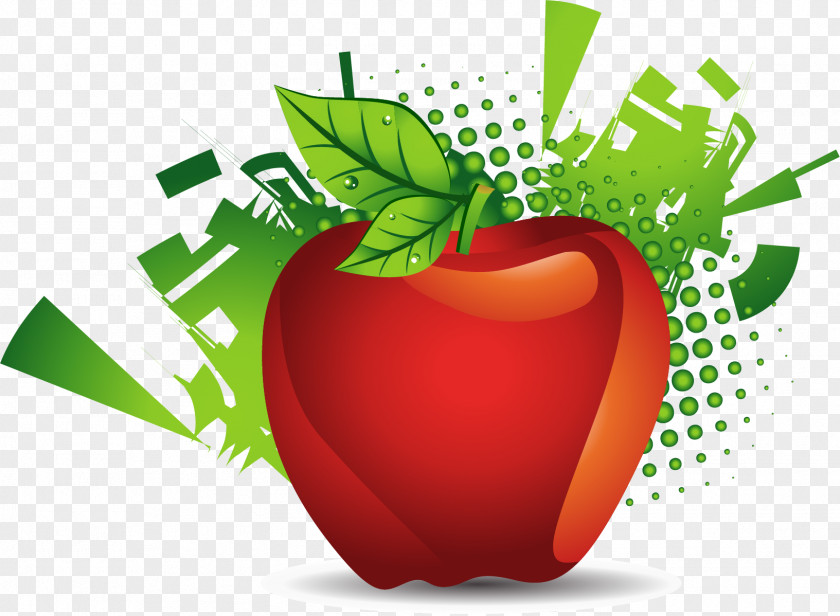 Vector Hand-painted Decoration Of Apples Apple Royalty-free Clip Art PNG