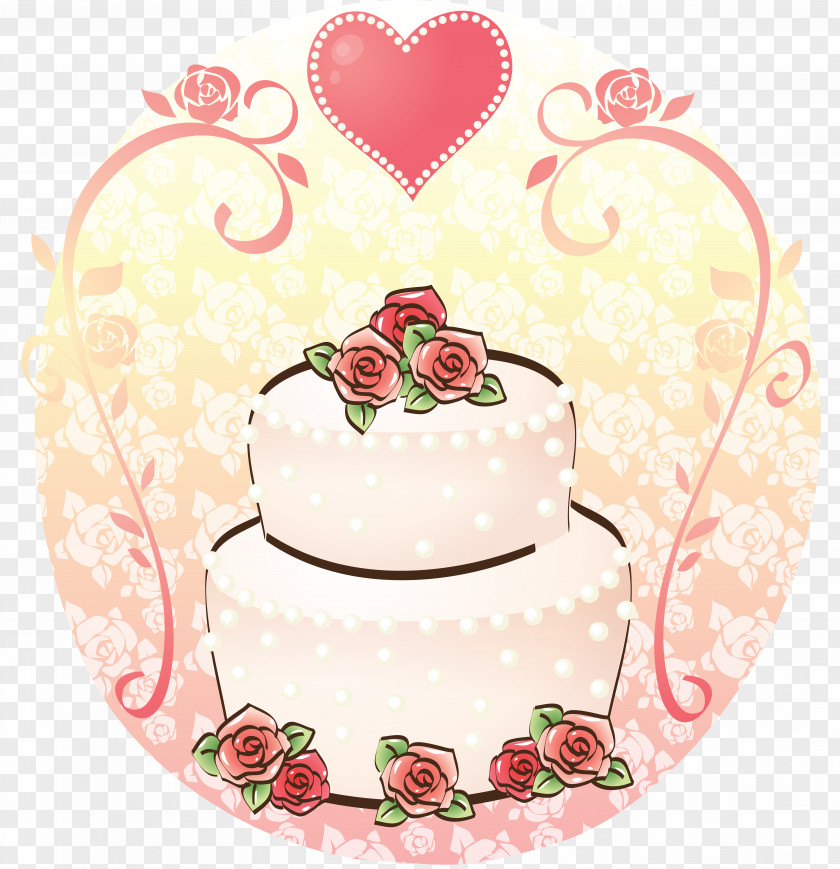 Wedding Cake Birthday Torte Frosting & Icing PNG