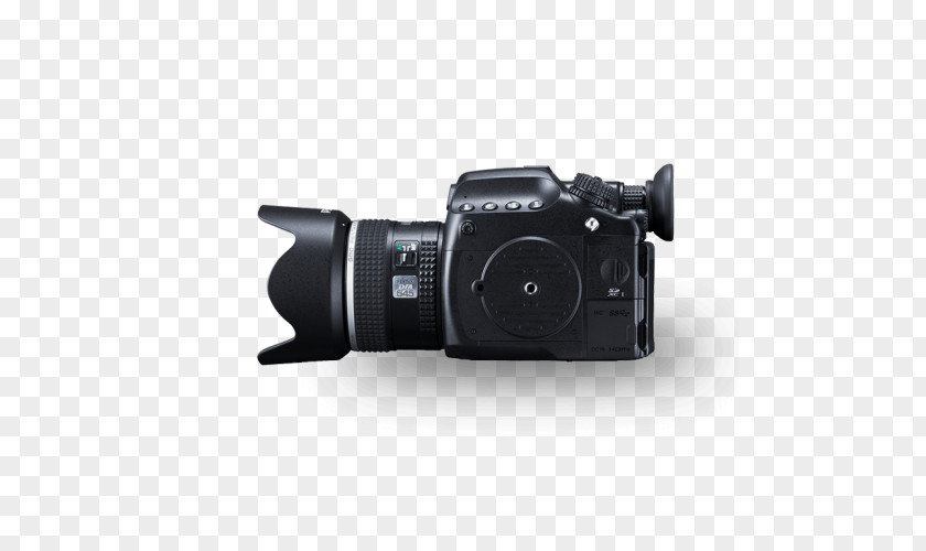 Camera Lens Digital SLR Pentax 645Z 645D Medium Format PNG
