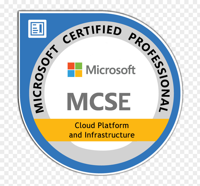 Infraestructure MCSA Windows Server 2016 Microsoft Certified Professional PNG