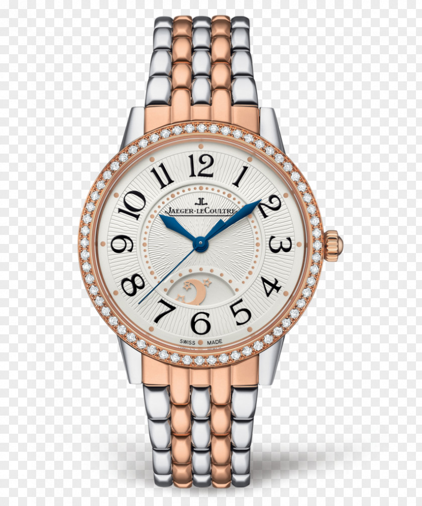 Jaeger-LeCoultre Watches Rose Gold Watch Female Table Watchmaker Jewellery Movement PNG