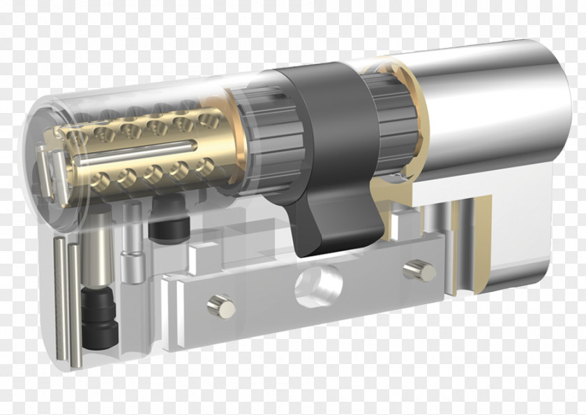 Key Lock Cylinder Dormakaba System PNG