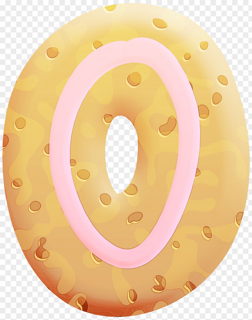 Rim Doughnut Yellow Circle PNG