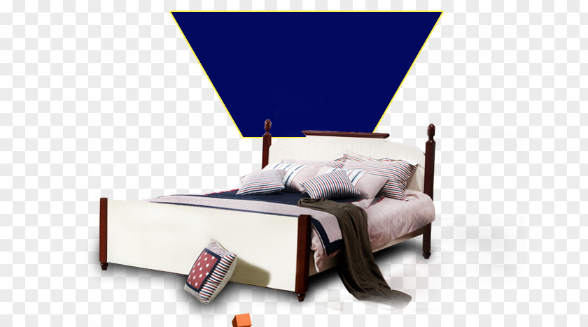 Bed Frame Table Nightstand Furniture PNG