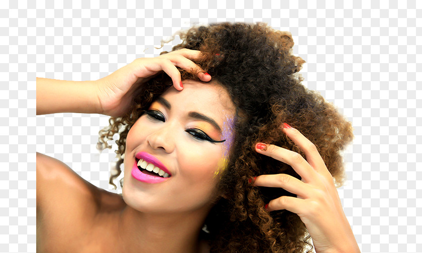 Cabeleireiro Afro Hair Coloring Beauty Long Black PNG