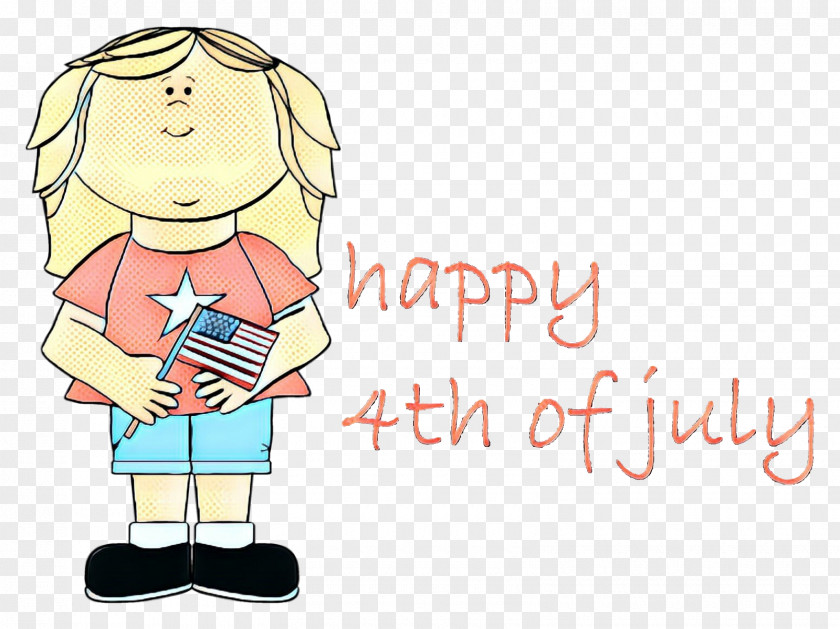 Happy Animated Cartoon Independence Day Poster PNG