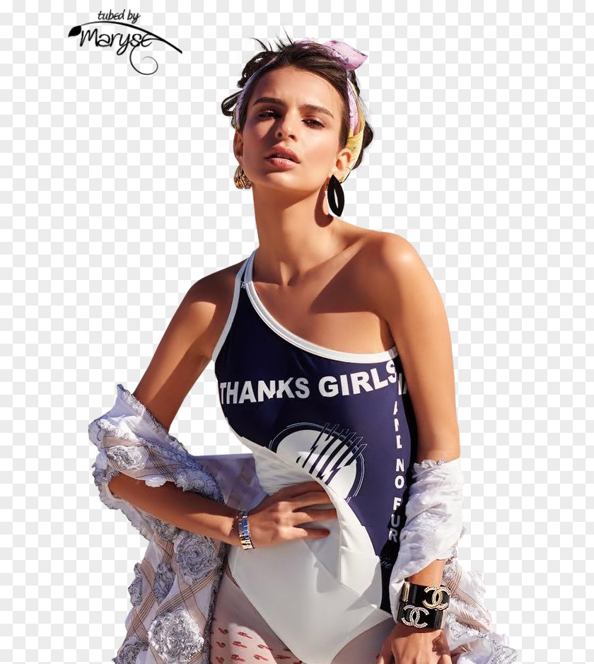 Model Emily Ratajkowski Fashion InStyle Harper's Bazaar PNG