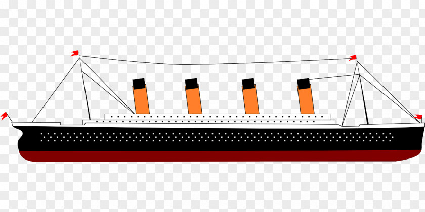 Ship Sinking Of The RMS Titanic Clip Art PNG