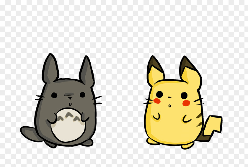 Totoro Pikachu Catbus Drawing Studio Ghibli PNG