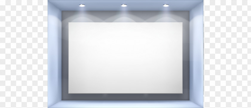 Vector Blank Billboard Daylighting Display Device Picture Frame PNG