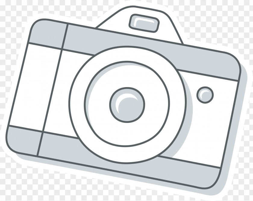 Black Simple Line Camera Personally Identifiable Information Photography PNG