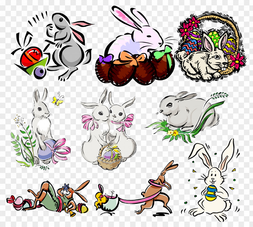 Harder Clipart Rabbit Easter Clip Art PNG